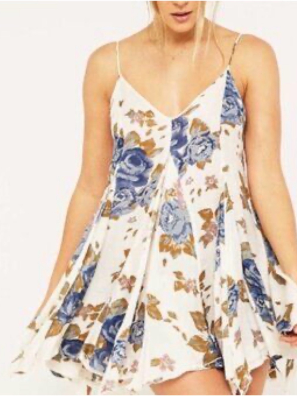 Free People Intimately Alyson Slip Tank/Dress - XS - Ivory
